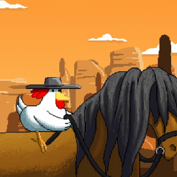 The lone hero
