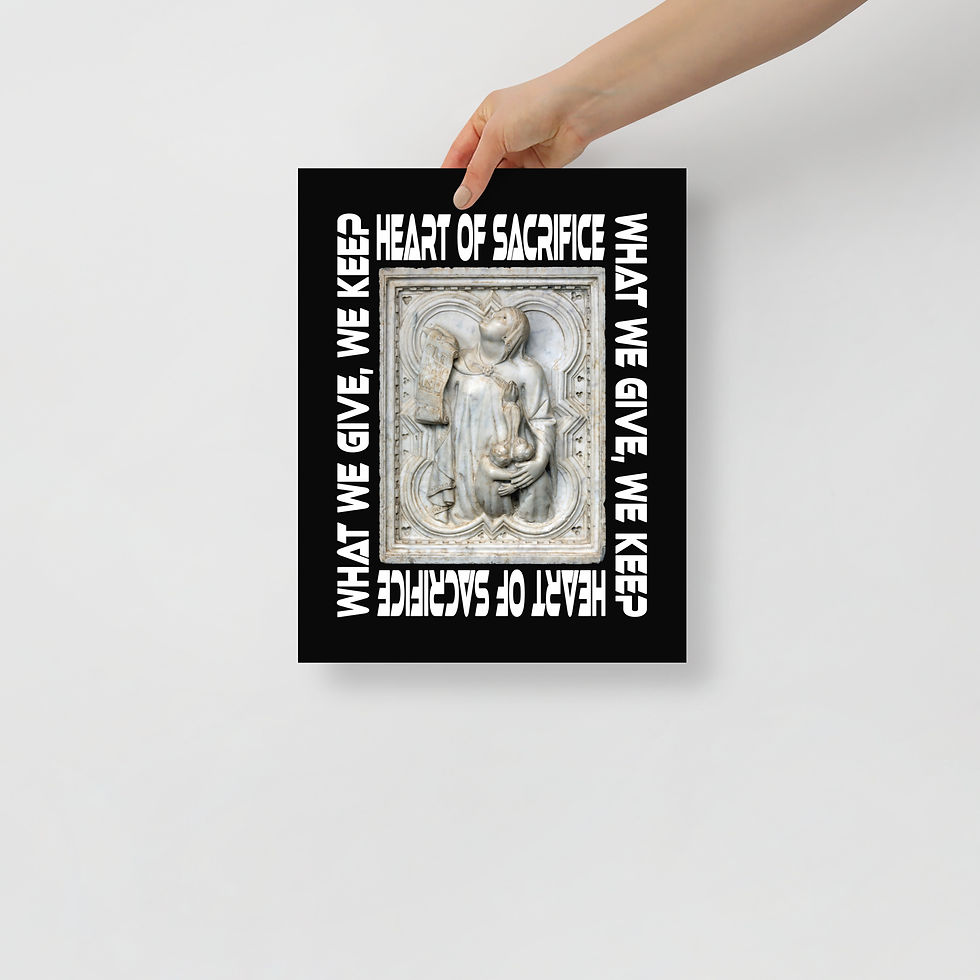 Thumbnail: Heart of Sacrifice - Photo Paper Poster