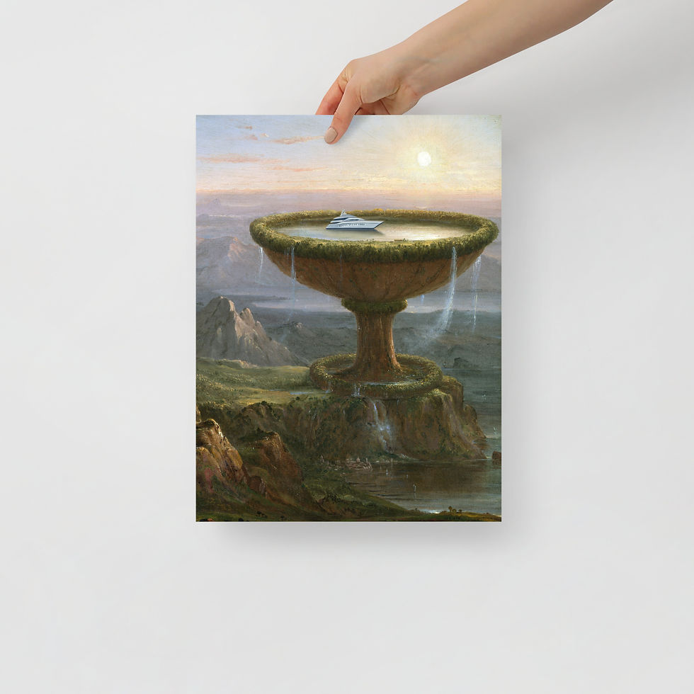 Thumbnail: Cruising the Titan’s Goblet – The Titan’s Goblet (1833) – Photo Paper Poster