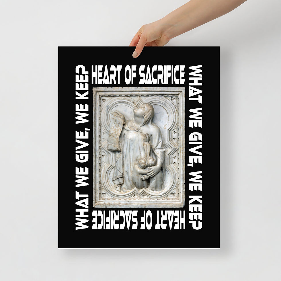 Thumbnail: Heart of Sacrifice - Photo Paper Poster