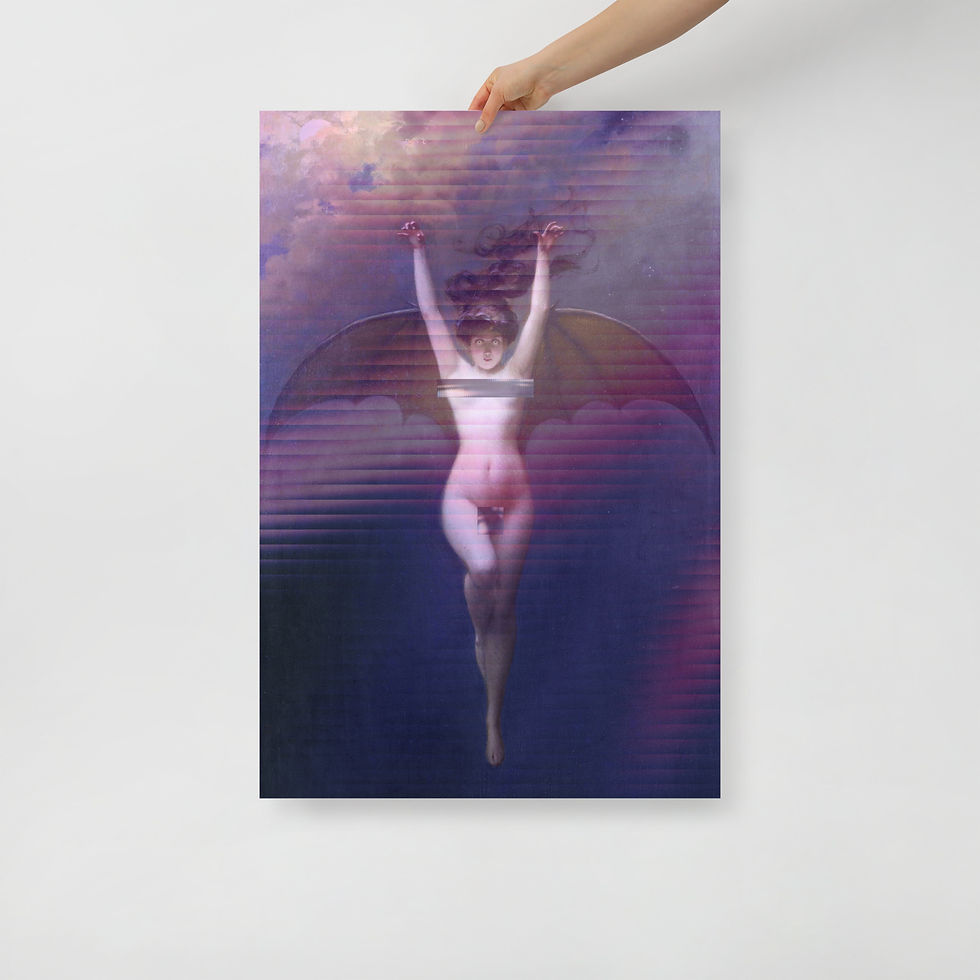 Thumbnail: The Bat Woman - Photo Paper Poster