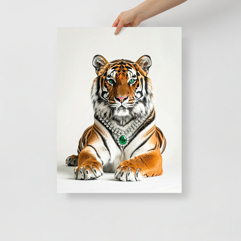 Thumbnail: Jewel of the Jungle – Majestic Tiger Portrait – Modern Wildlife Decor