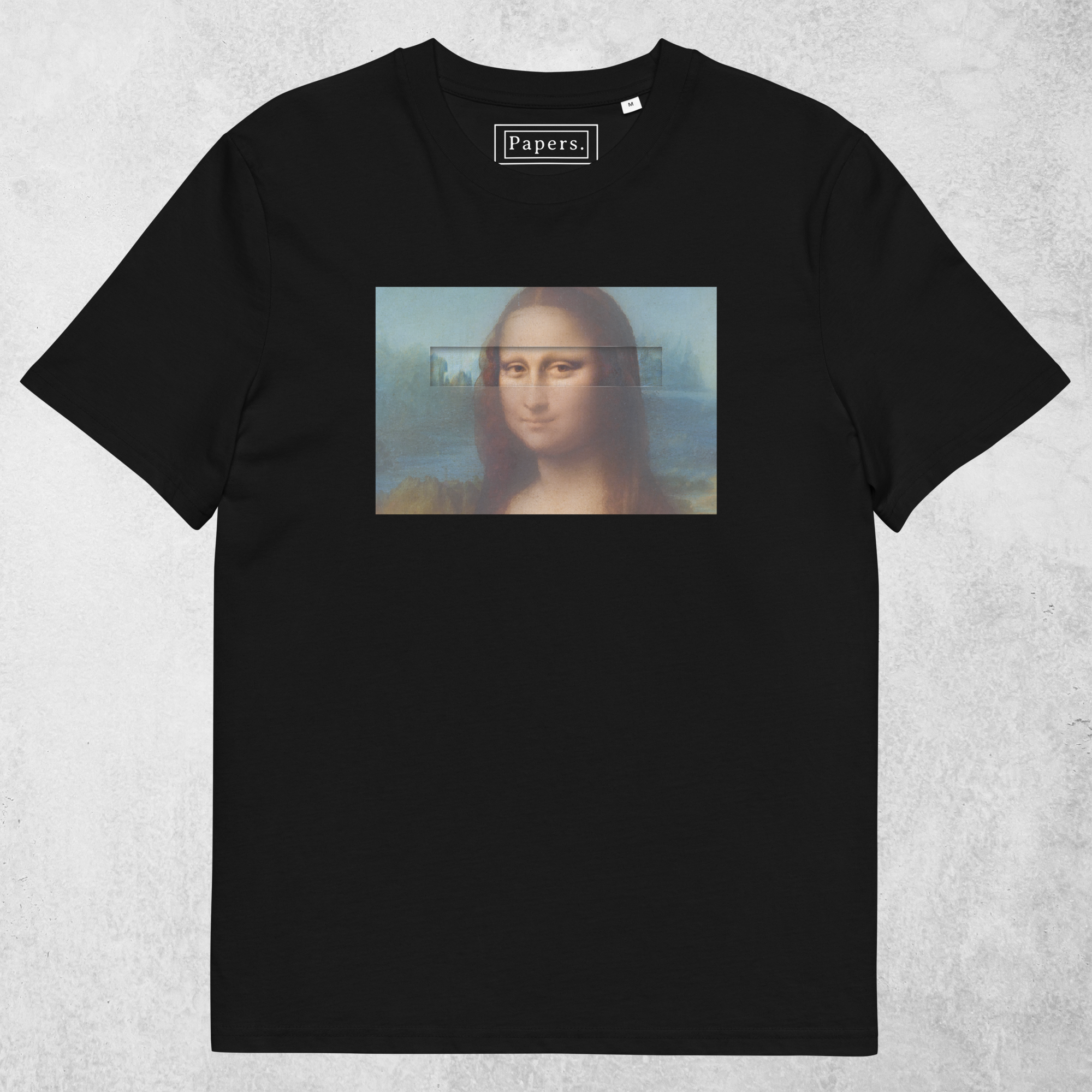 A New Gaze - Leonardo da Vinci’s Mona Lisa Reimagined - Organic Cotton T-Shirt