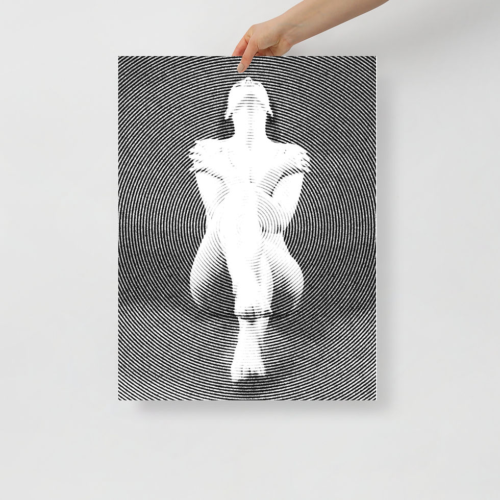 Thumbnail: Echoes of Her: Four - Photo Paper Poster