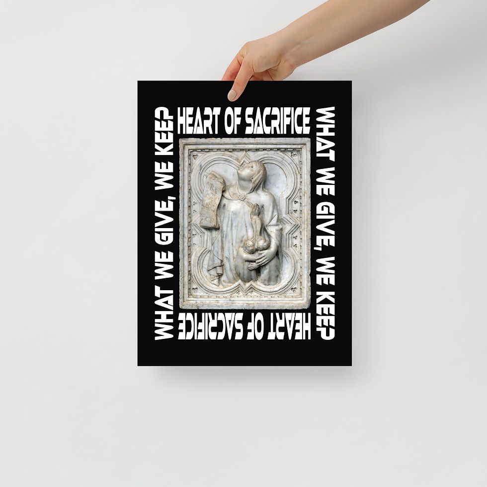 Thumbnail: Heart of Sacrifice - Photo Paper Poster