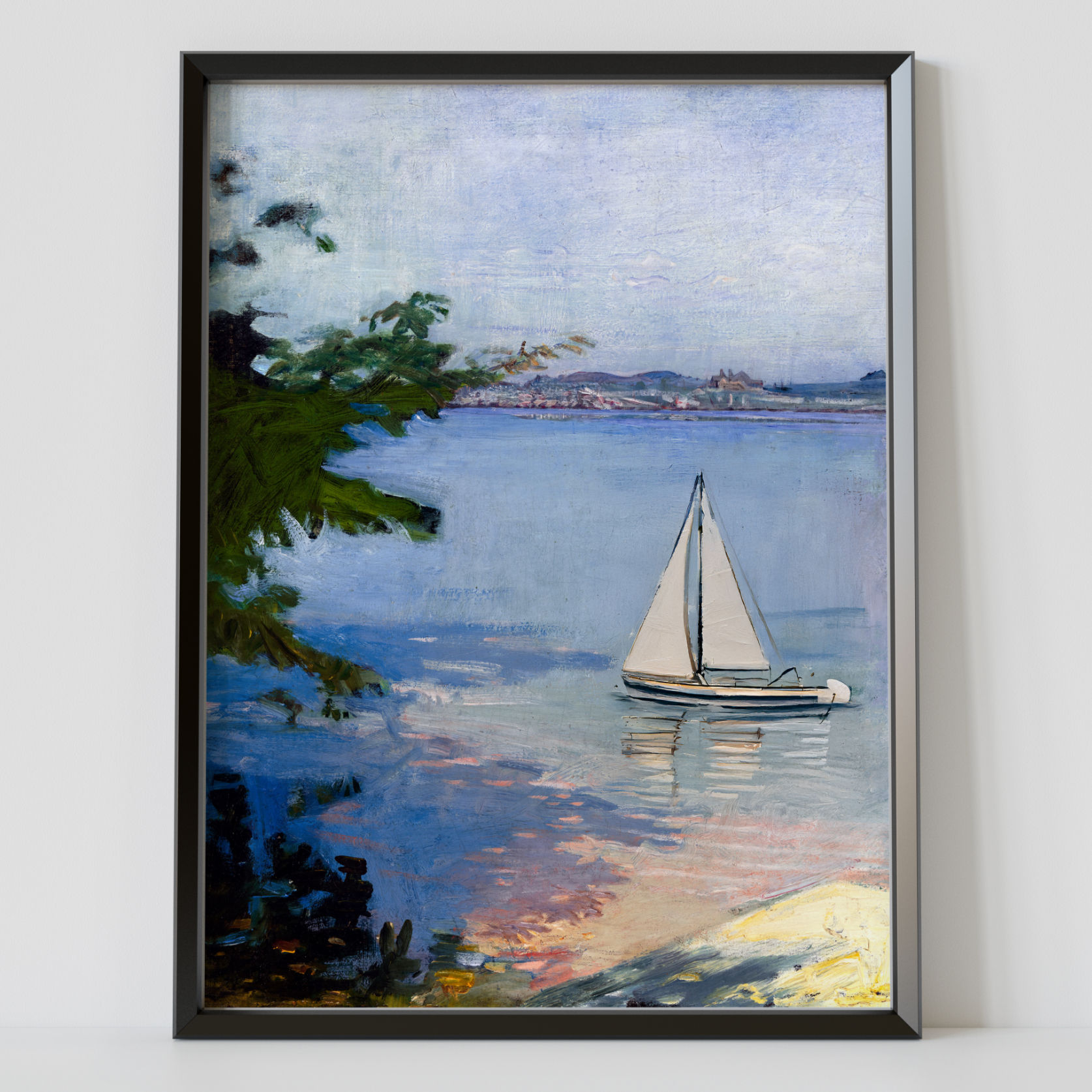 Still Waters Drift – Sailing Boat Argenteuil, Édouard Manet – Photo Paper Poster