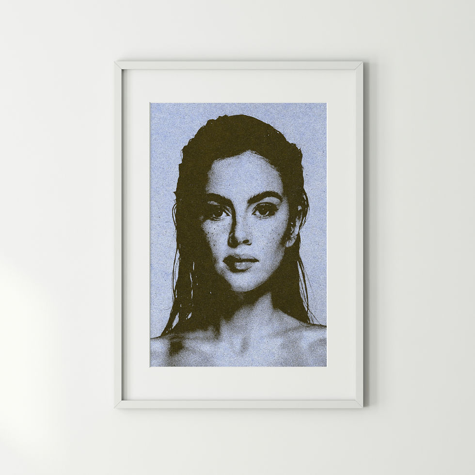 Thumbnail: 'Timeless Grace' Vintage Portrait - Photo Paper Poster