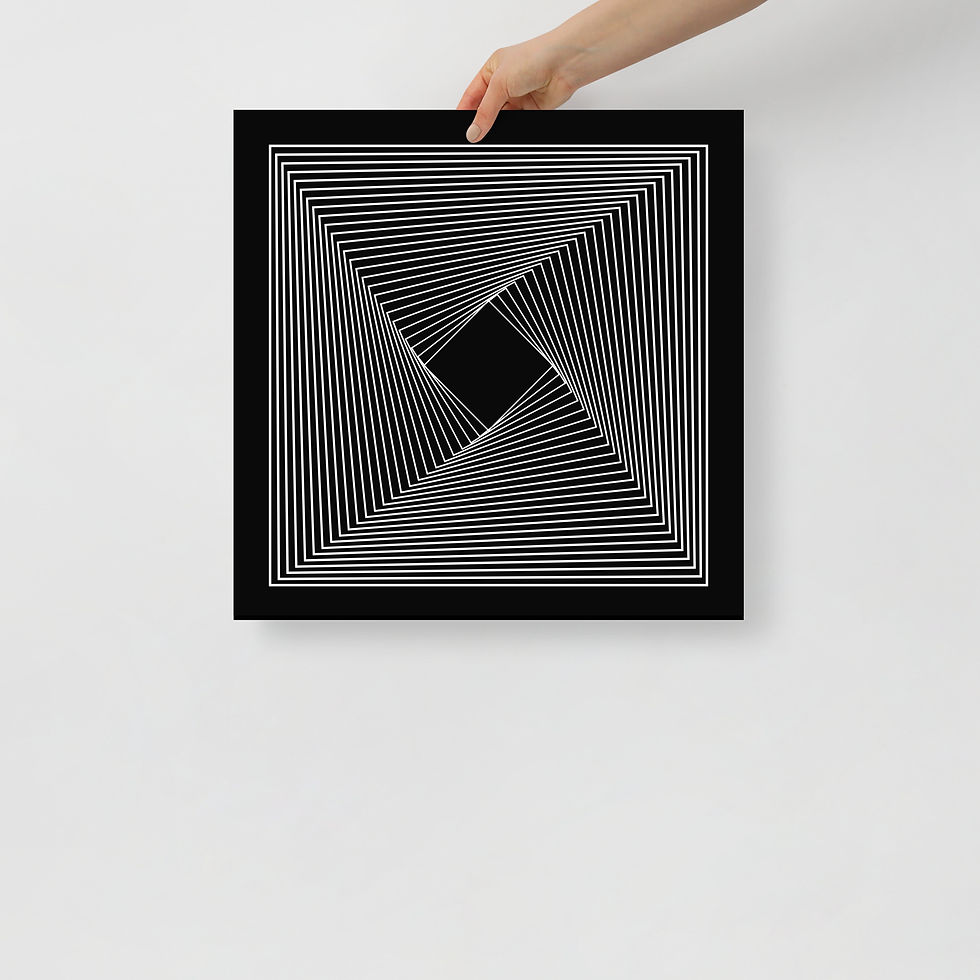 Thumbnail: Lines of Infinity: One - Photo Paper Poster