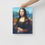 Thumbnail: Mona Glass - Distorted Leonardo da Vinci’s Mona Lisa - Photo Paper Poster