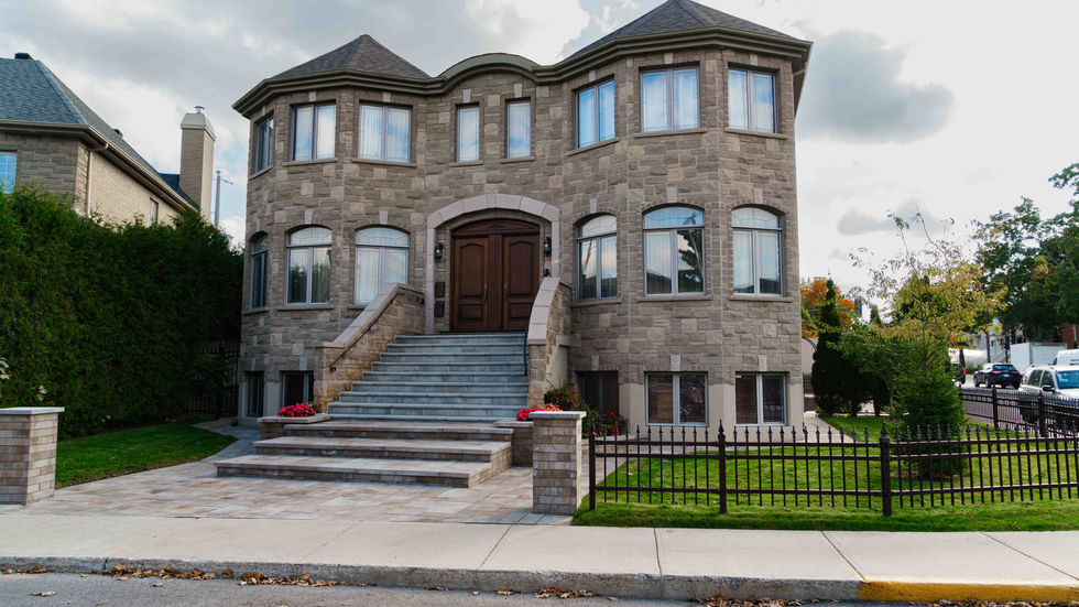 rebuild stairs outside home renovations Laval