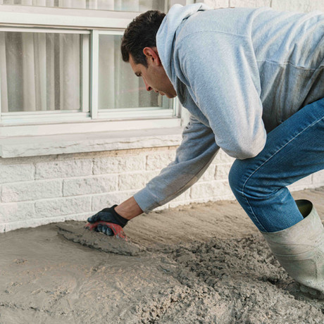 cement pouring