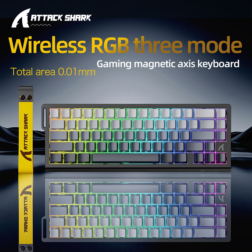 Thumbnail: Attack Shark X68HE Magnetic Gaming Keyboard