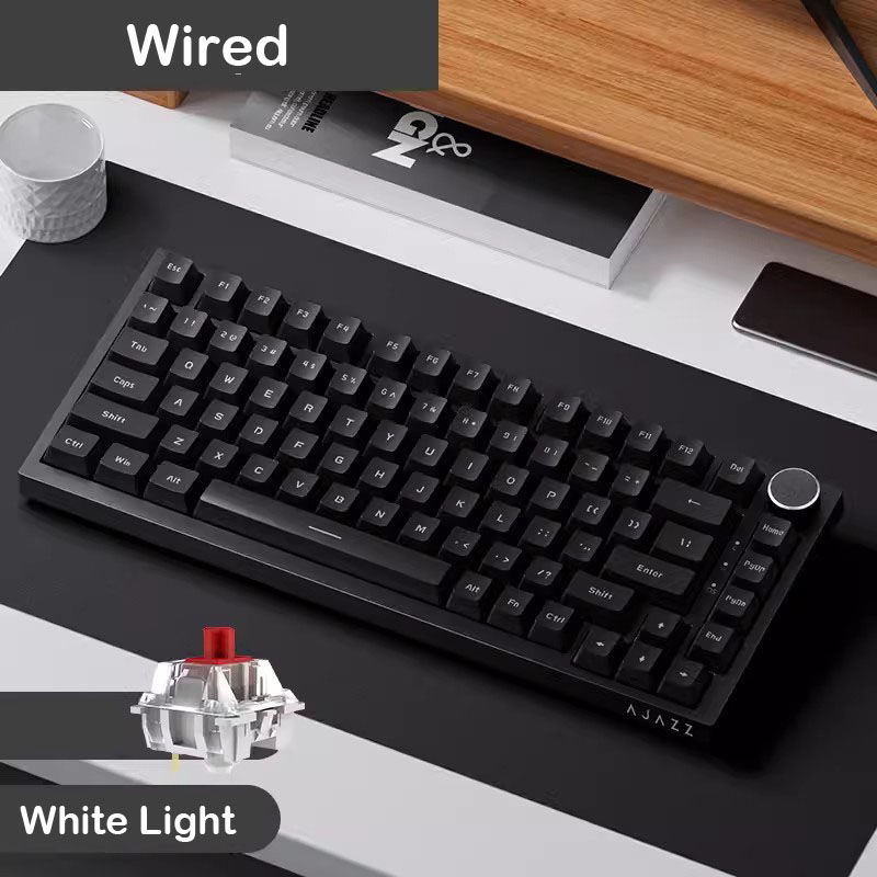Thumbnail: AJAZZ AK820 Pro Tri-Mode RGB Mechanical Keyboard