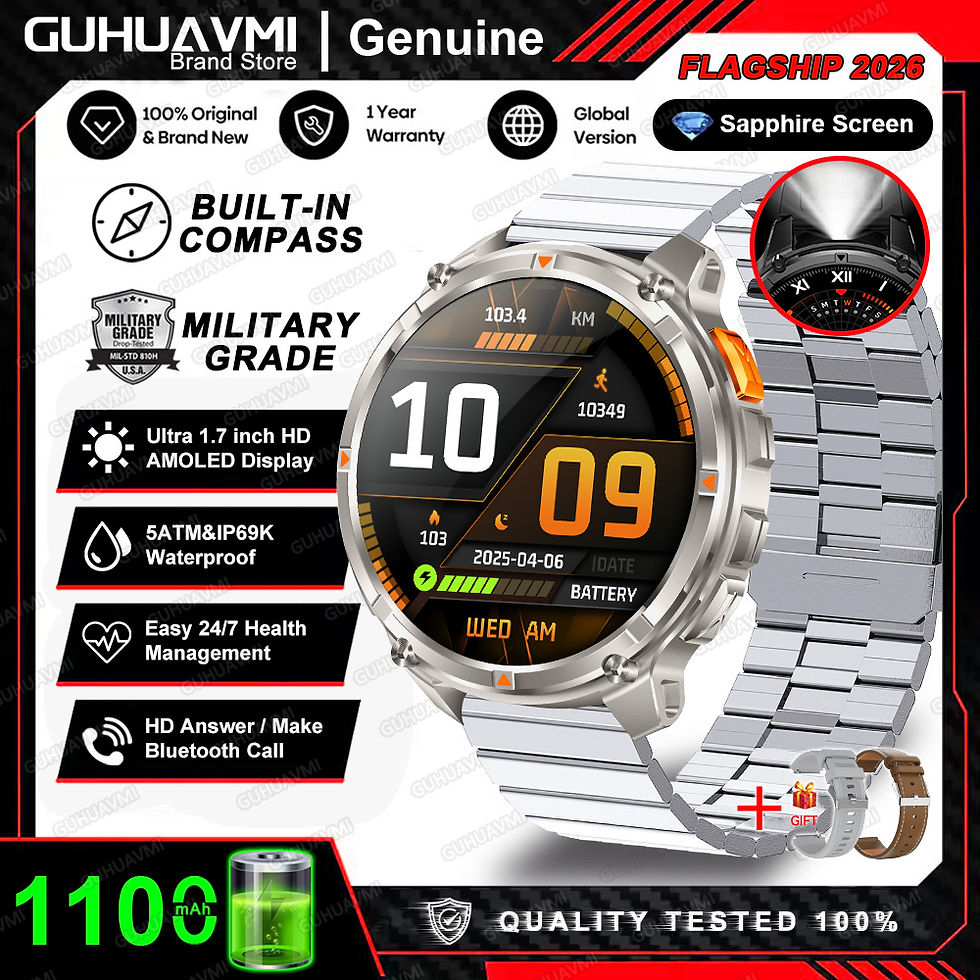 Thumbnail: T-Rex3 Pro GPS Military Smartwatch