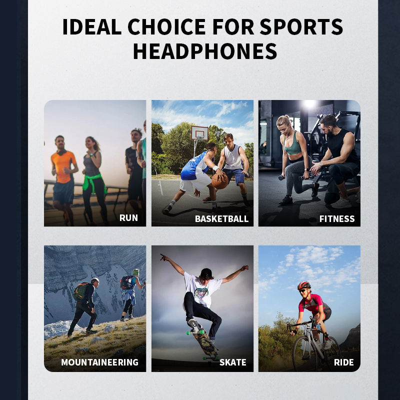 Thumbnail: B8 Bone Conduction Wireless Sports Earphones