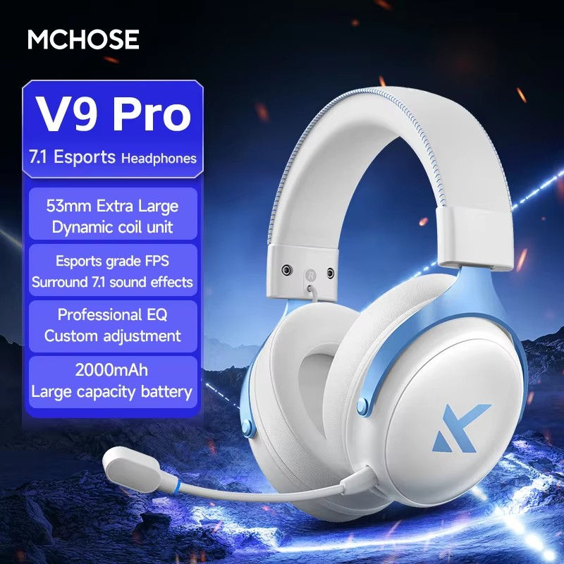 Thumbnail: MCHOSE V9 Pro Wireless Gaming Headset