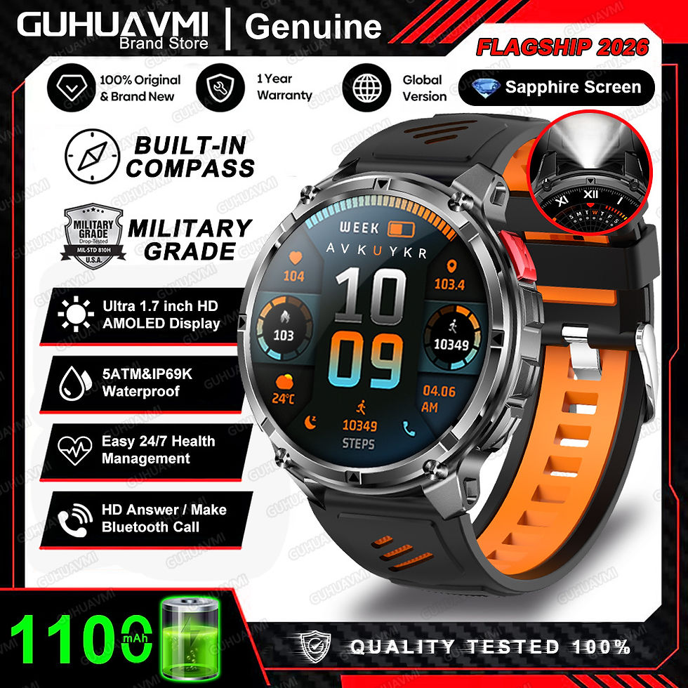 Thumbnail: T-Rex3 Pro GPS Military Smartwatch