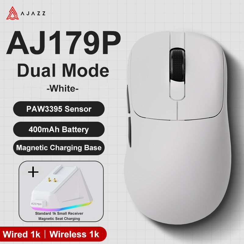 Thumbnail: AJAZZ AJ179 PRO Wireless Gaming Mouse with Charging Dock