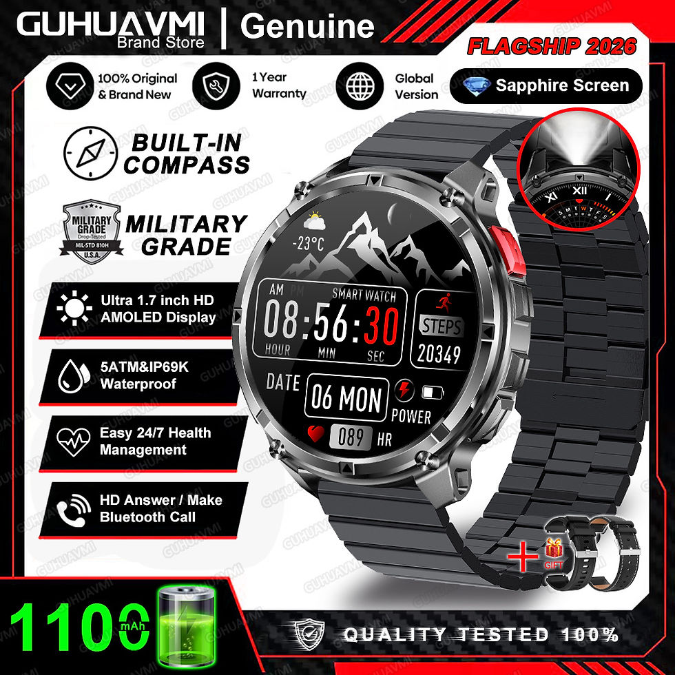 Thumbnail: T-Rex3 Pro GPS Military Smartwatch