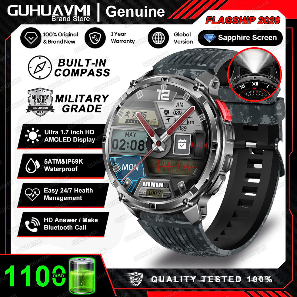 Thumbnail: T-Rex3 Pro GPS Military Smartwatch