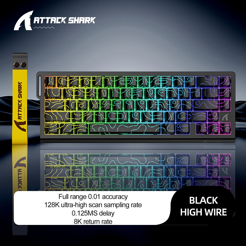 Thumbnail: Attack Shark X68HE Magnetic Gaming Keyboard