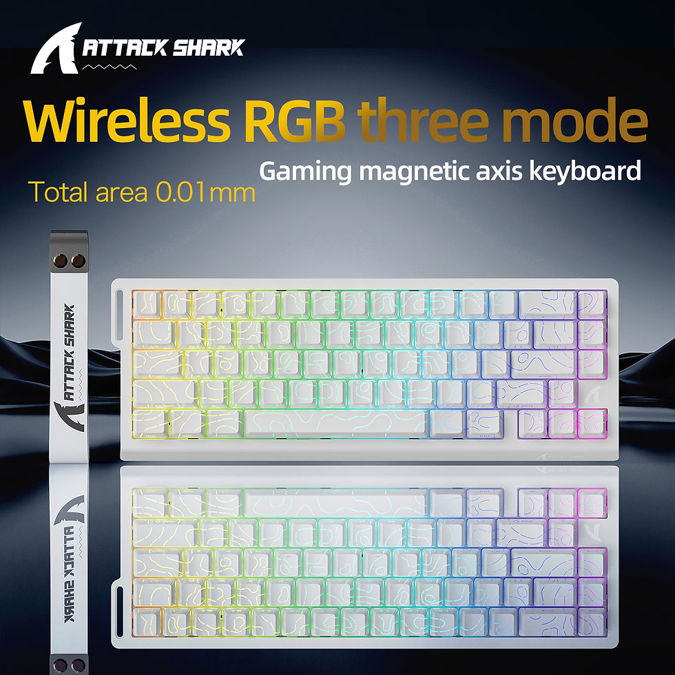 Thumbnail: Attack Shark X68HE Magnetic Gaming Keyboard