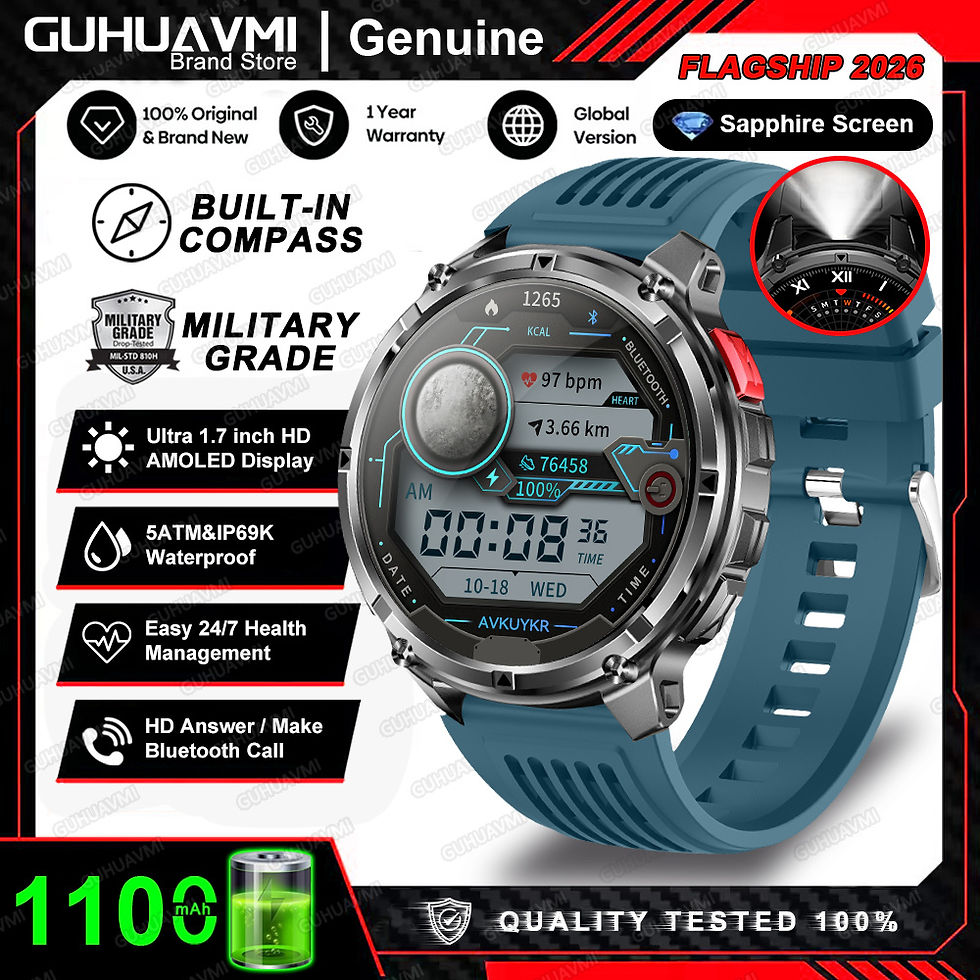 Thumbnail: T-Rex3 Pro GPS Military Smartwatch