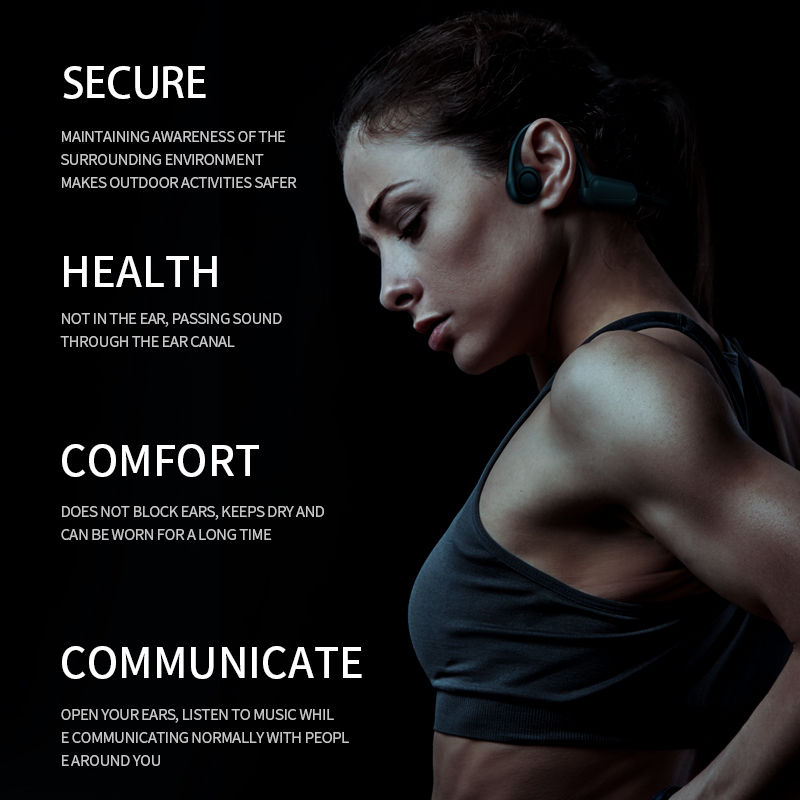 Thumbnail: B8 Bone Conduction Wireless Sports Earphones