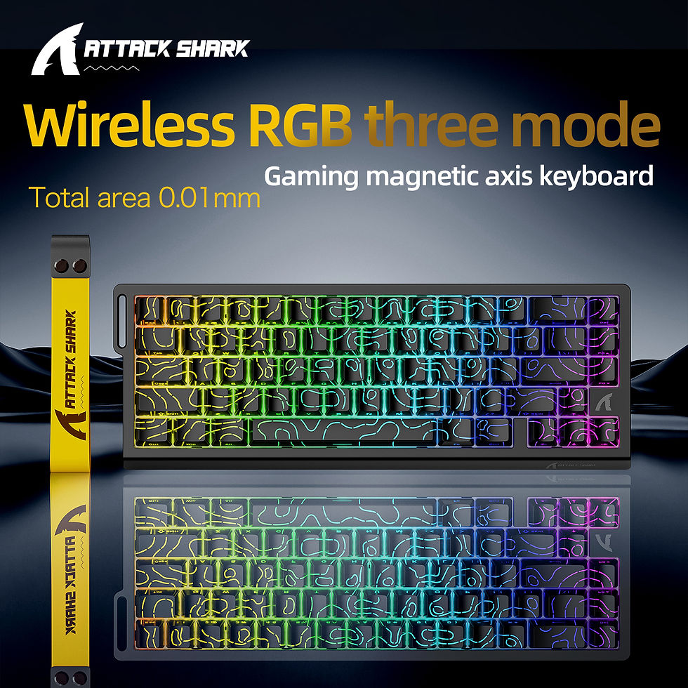 Thumbnail: Attack Shark X68HE Magnetic Gaming Keyboard
