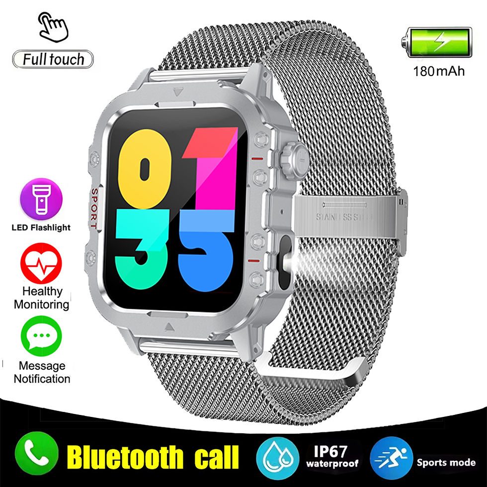 Thumbnail: Military Outdoor Fitness Smart Watch