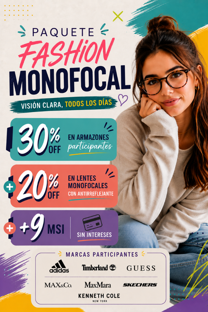 Paquete Fashion Monofocal