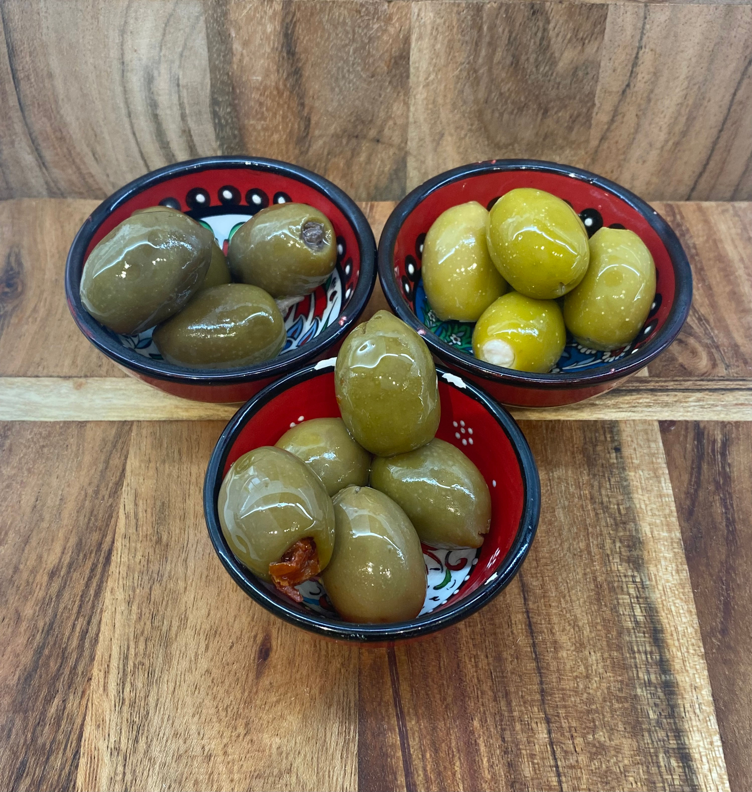 Green Stuffed Olives