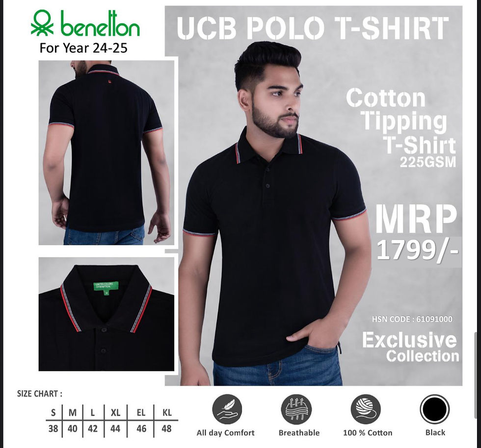 Thumbnail: UCB Cotton Tipping Polo 