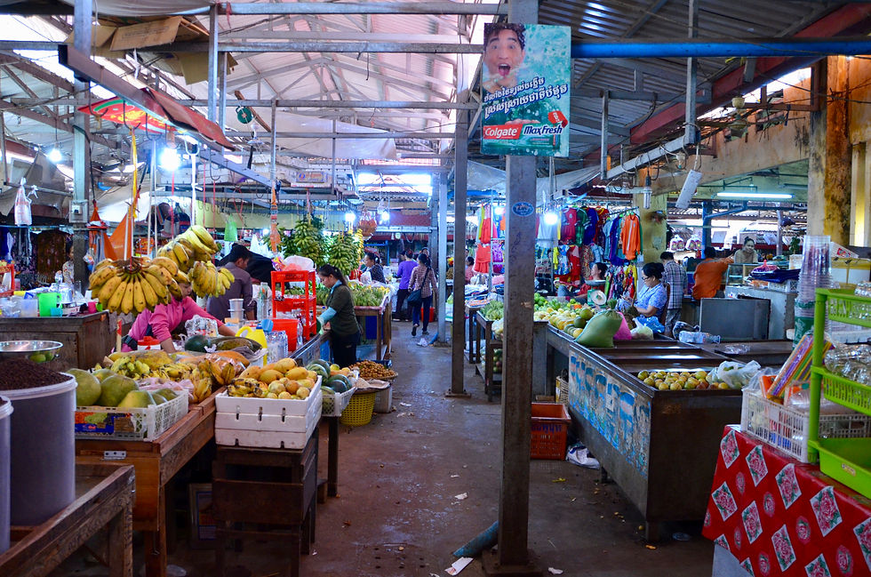 Marché de Kampot