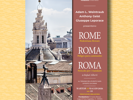ROMA Pericolo per i viandanti