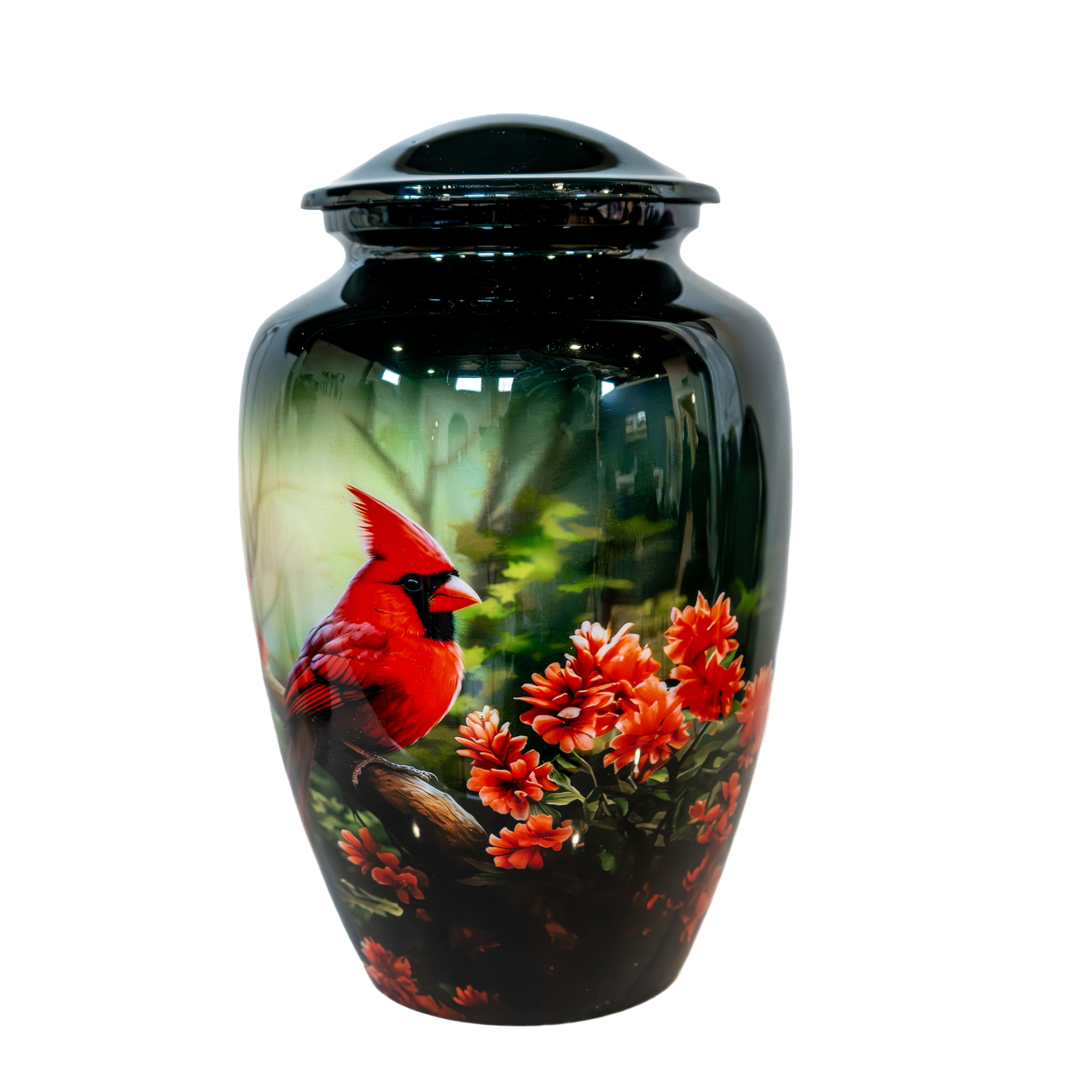 Cardinal Urn