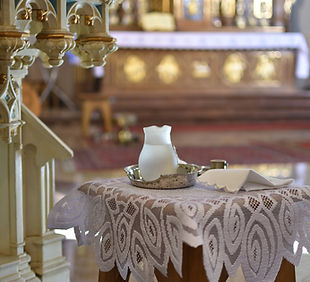 Rituelle Tafel der Kirche