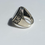 Thumbnail: Onyx man ring size 10 sterling silver 