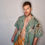 Thumbnail: Flannel Flower Shirt - Eucalyptus Green