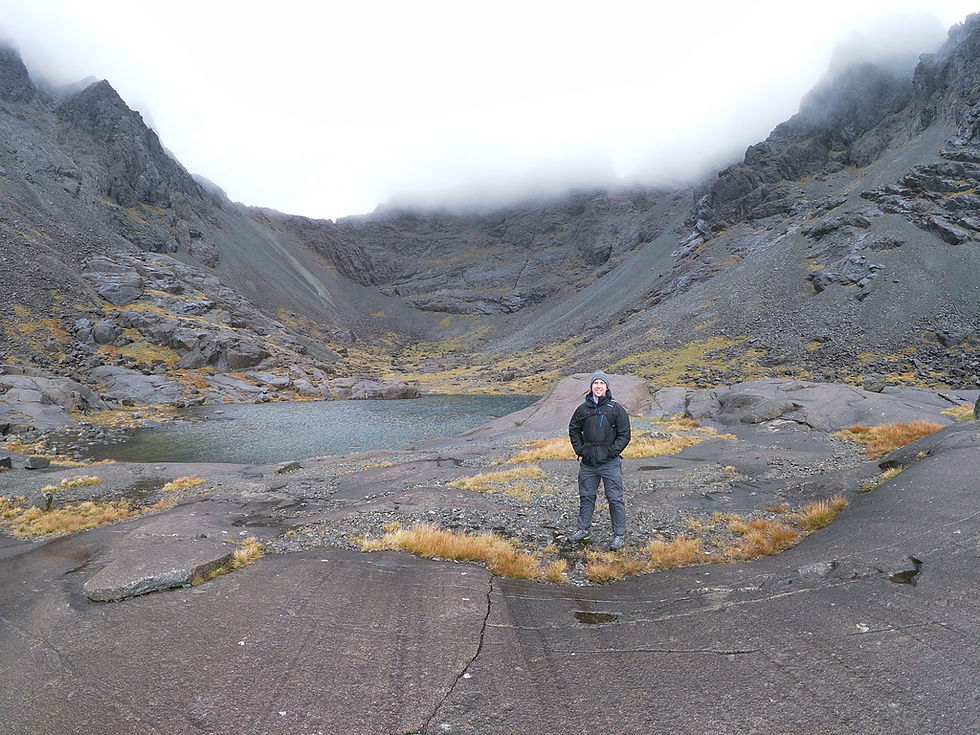 Coire Lagan, Cuillin Hills. One of our favourite hikes in Scotland.