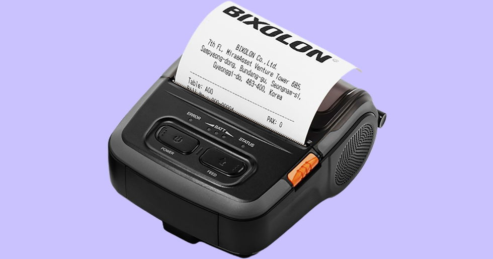 Thumbnail: Bixolon 3inch SPP-R310ik Portable Barcode Printer