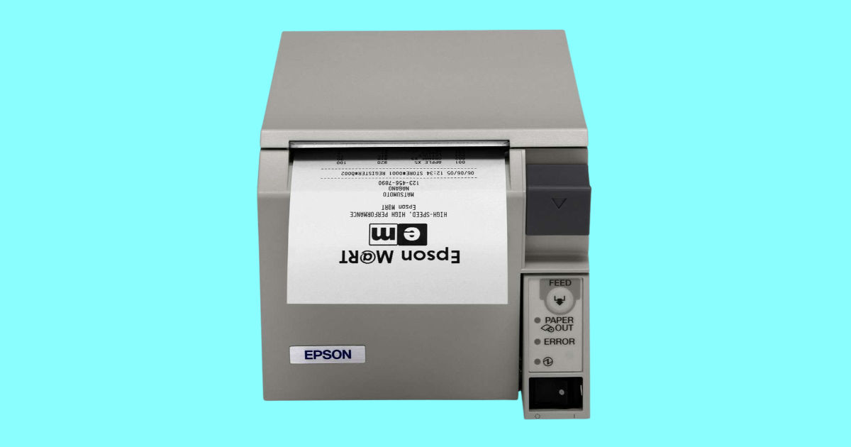 Epson TMT70-USB interface Receipt Printer
