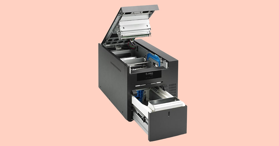 Thumbnail: Zebra ZC10L Large Formatted Card and Badge Printer