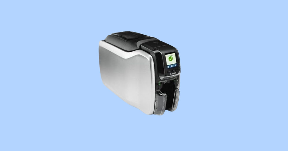 Thumbnail: Zebra ZC300 ZC31-000C000EM00 Single Sided Id card printer, USB and Ethernet