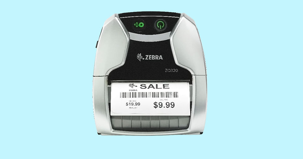 Thumbnail: ZQ320 Mobile Label and Receipt Printer ZQ32-A0W01RE-00