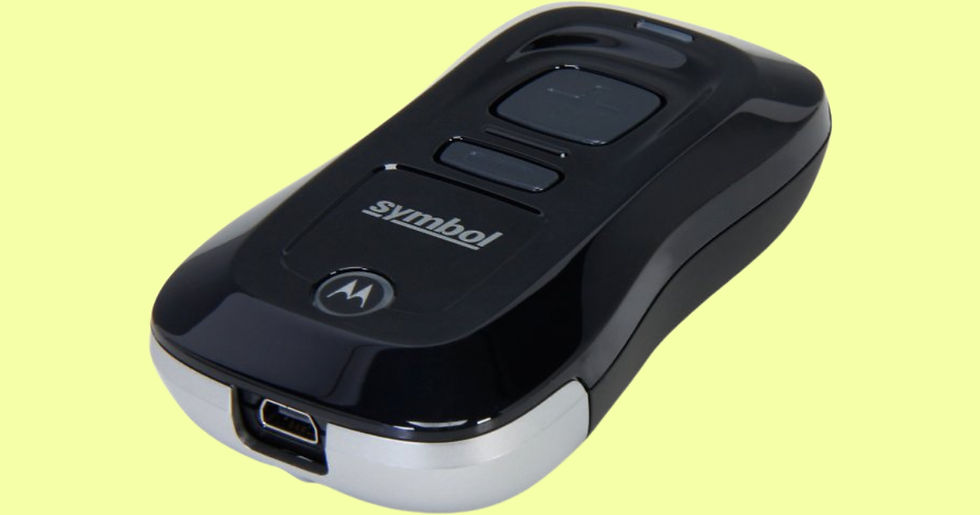 Thumbnail: Zebra Motorola CS3000 Portable Companion scanner