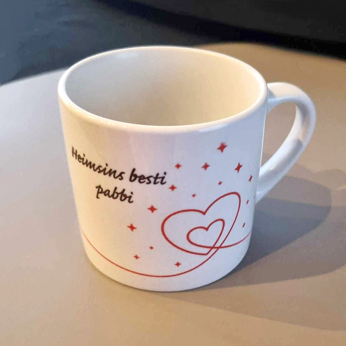 Kanna með þinni mynd og texta 150 ml