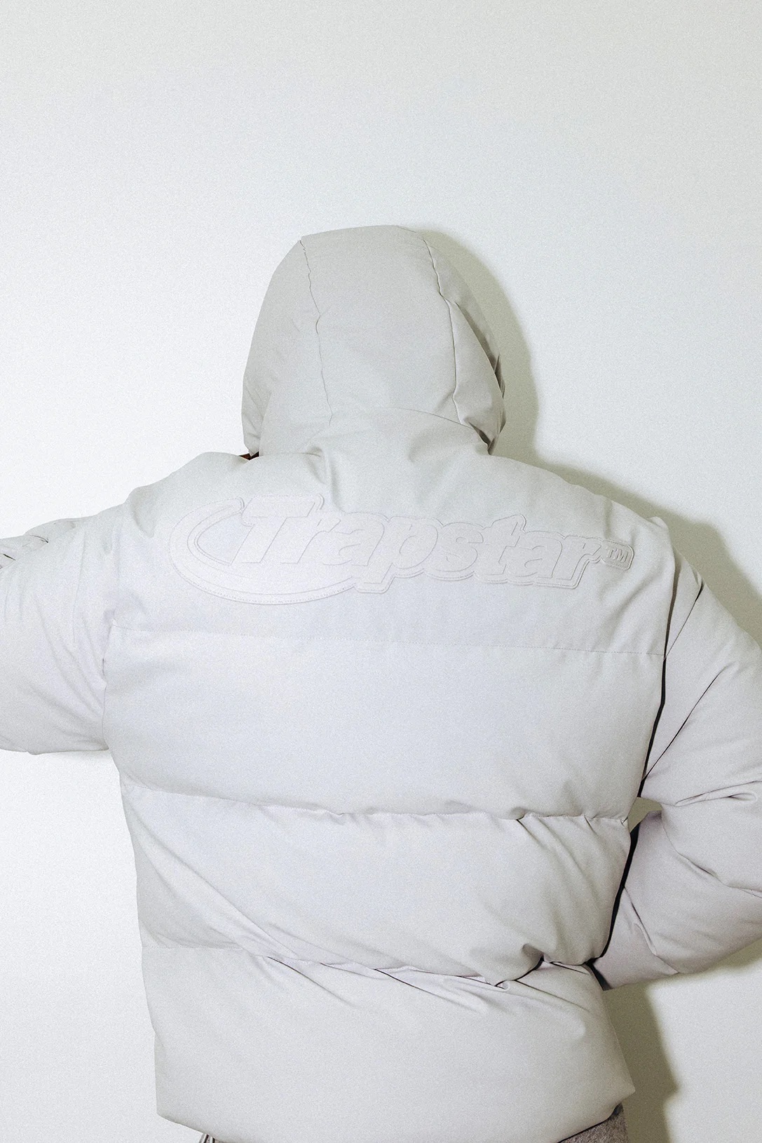 TRAPSTAR HYPERDRIVE TECHNICAL PUFFER LIGHT GREY G SEN