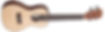 front Kala KA-SSTU-C Solid Spruce/Mahogany Travel Concert Ukulele