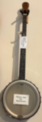 front Fultz-Bair Dobson Open Back Banjo